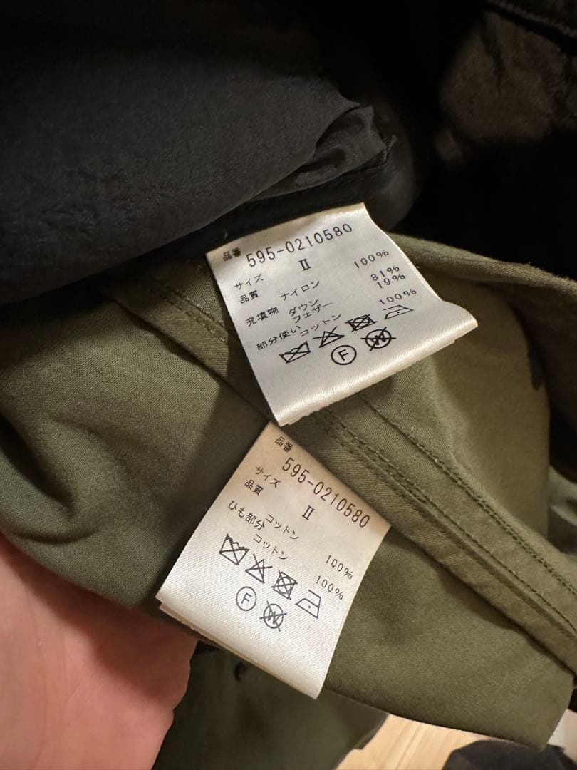 MHL. オリーブ モッズコート