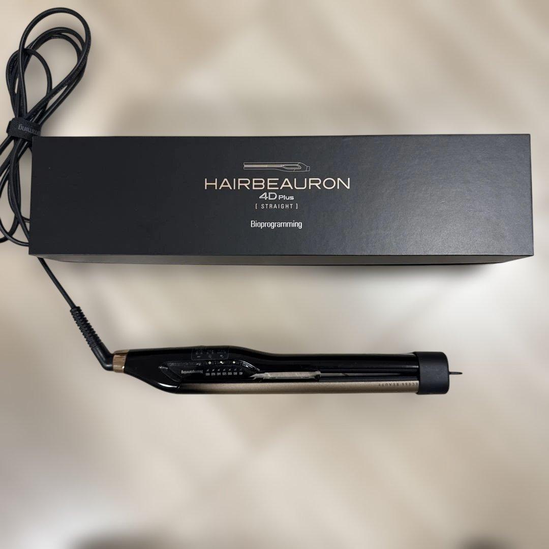 ヘアビューロン　4D plus HBRST4D-G-JP ストレートアイロン