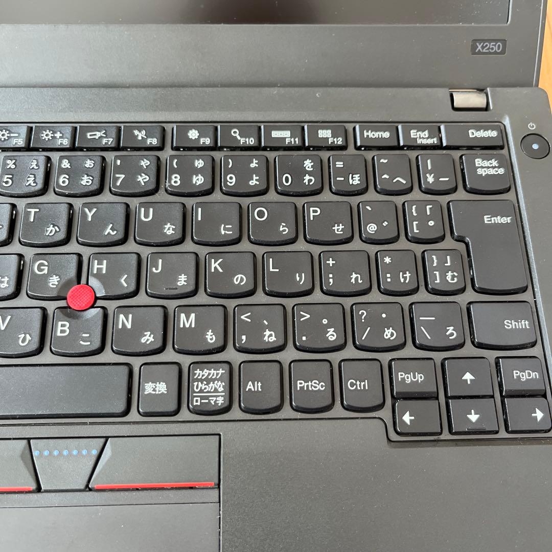 Windowsノート本体 ThinkPad X250 i5-5200U/8GB/240GB SSD