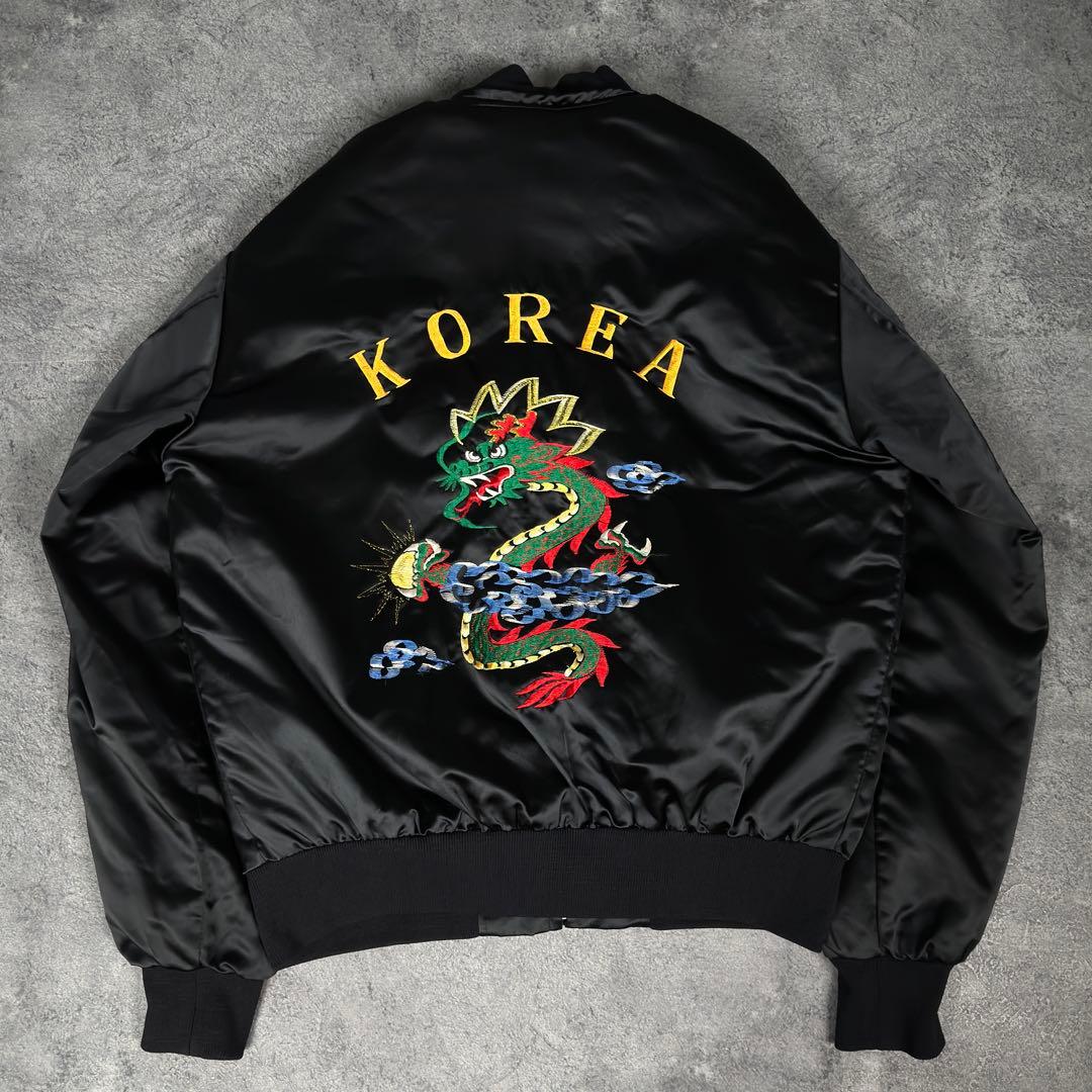 KOREA スカジャン スーベニア ジャケット コリアンジャンパー ビンテージ