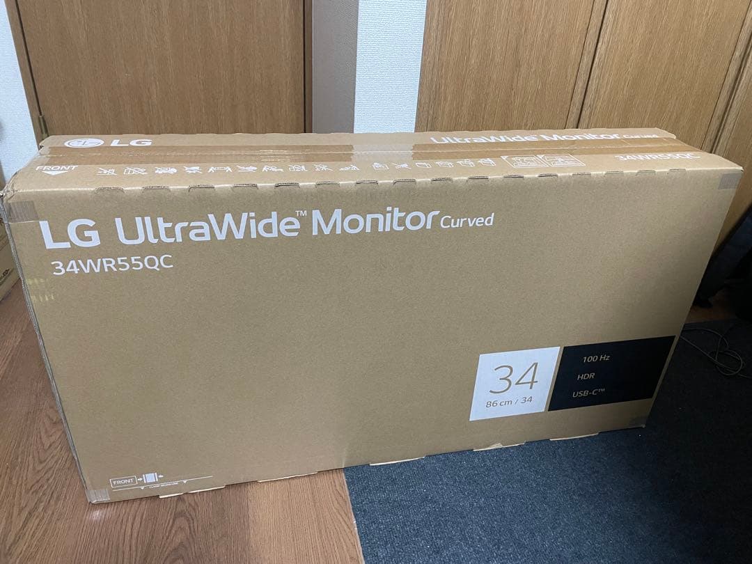 LG UltraWide Monitor 34WR55QC 【新品未開封】