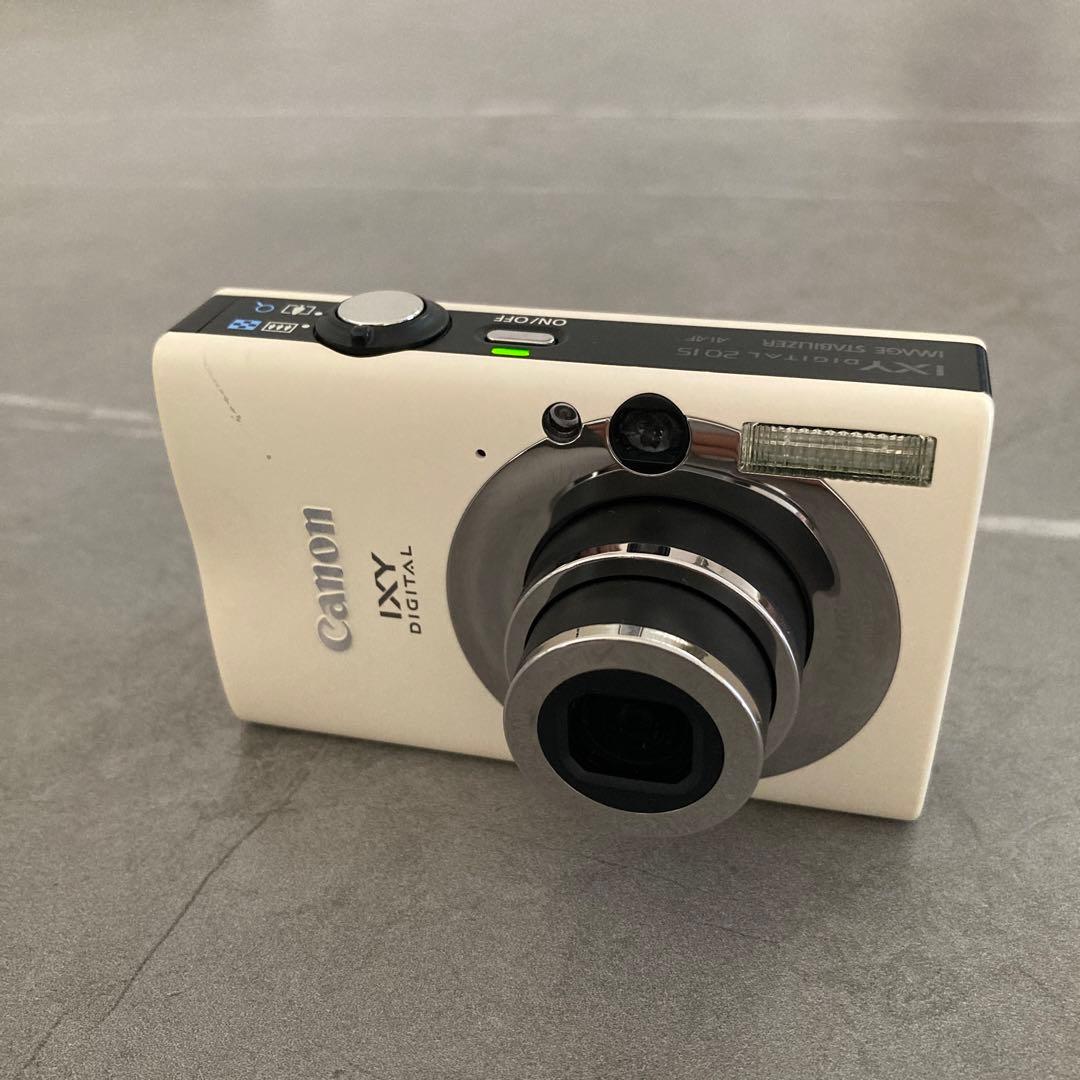 【Canon】IXY DIGITAL20IS コンパクトデジタルカメラ ホワイト