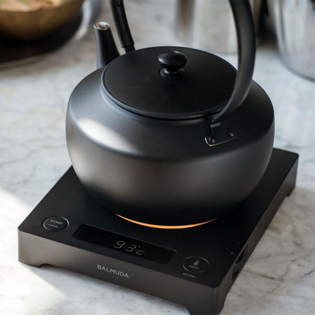 新品☆BALMUDA　MoonKettle　ブラック　KPT02JP-BK