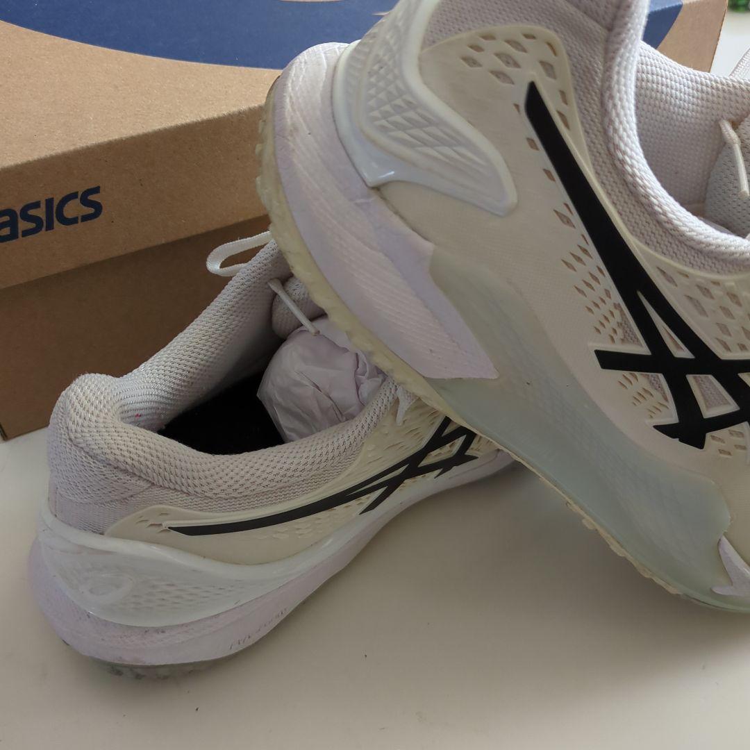 アシックス GEL-RESOLUTION 25cm オムニクレー 白