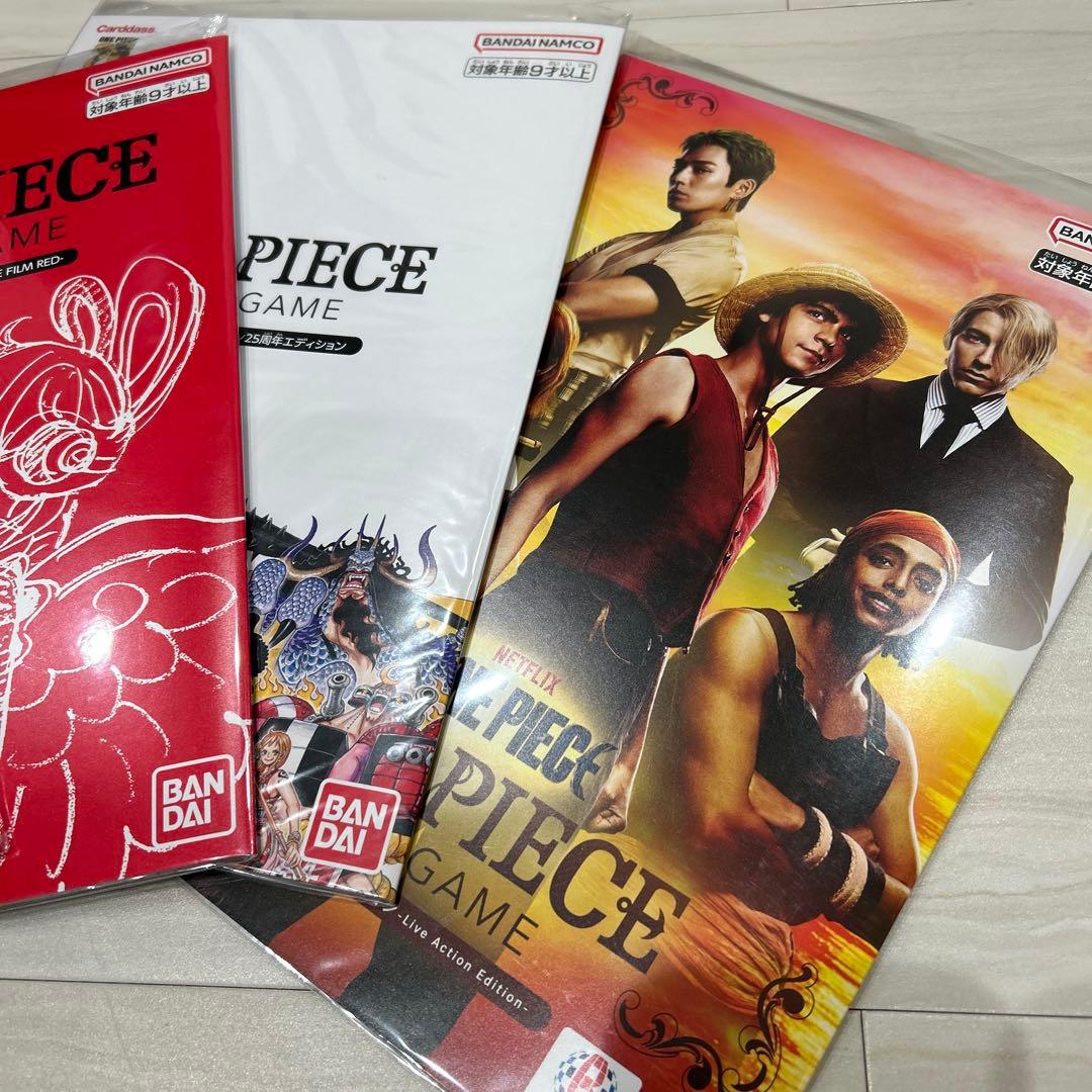 ワンピースカードゲームプレミアムカードコレクション25周年 FILMRED 他