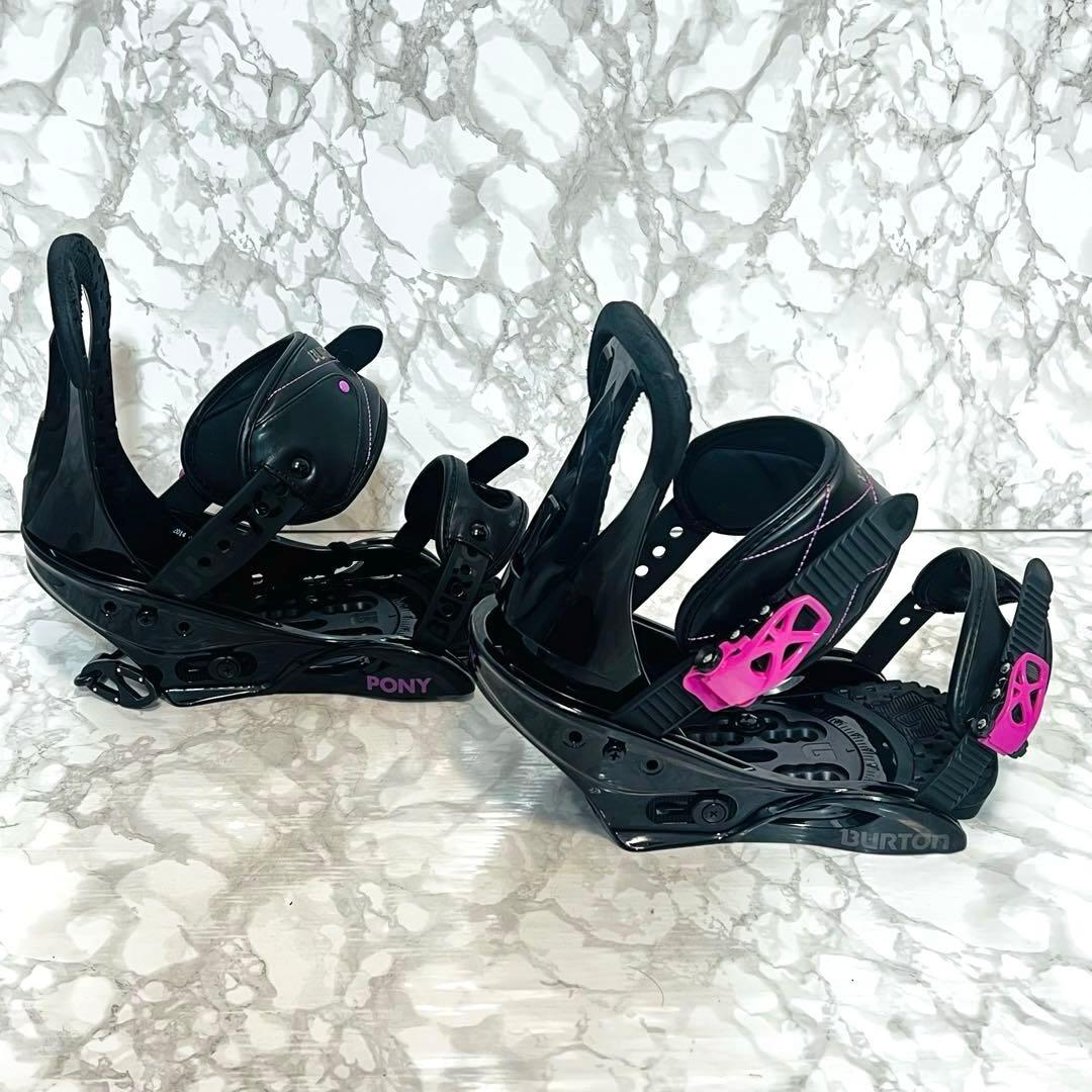 【美品】 バートン PONY レディース ビンディング M 23.0cm〜