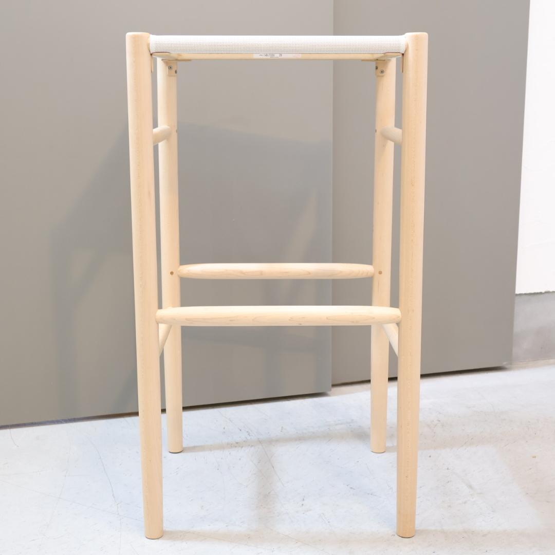 マルニコレクション ライトウッド ハイスツール メープル材 カウンターチェア