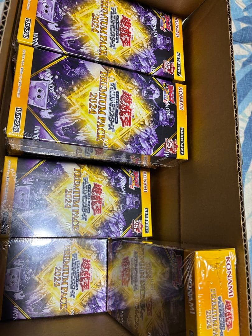 ジャンプフェスタ限定 遊戯王　プレミアムパック　2024 新品12BOX