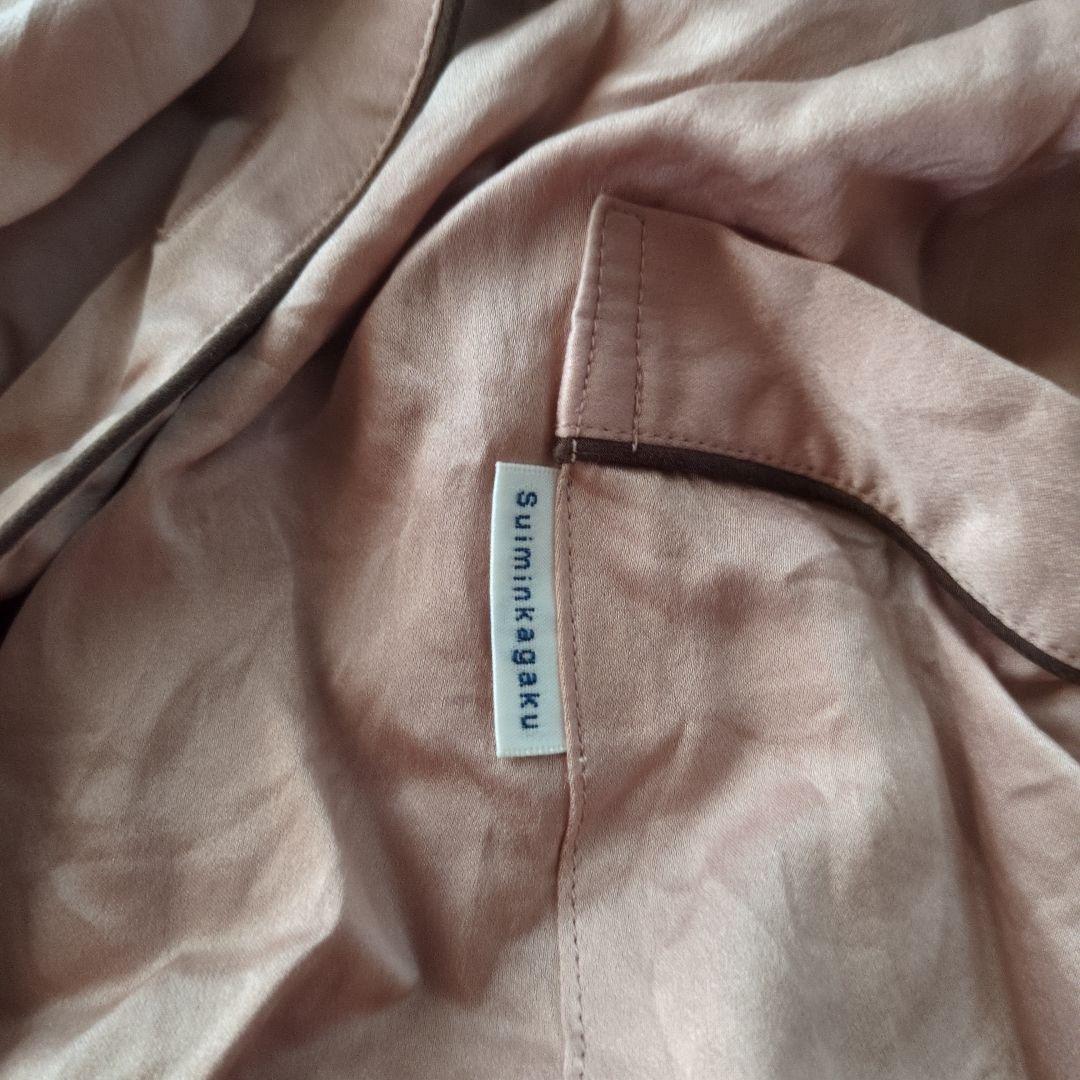 薄いピンク　シルク100% パジャマセット