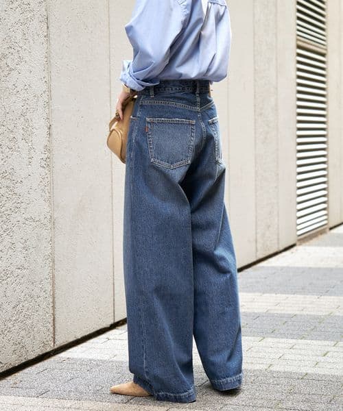 パンツ Spick and Span 5 1/2 BAGGY DENIM 28