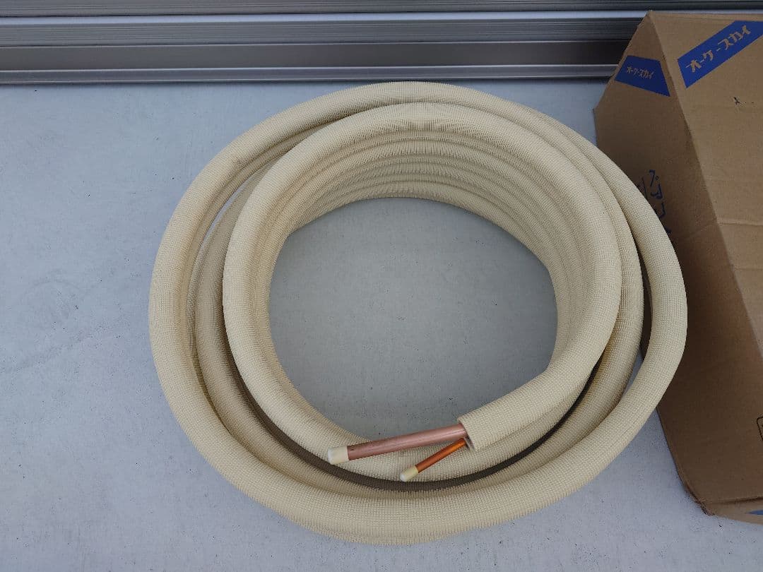 オーケースカイ　冷媒 3分5分K-HP35E 約13m 　ペアコイル