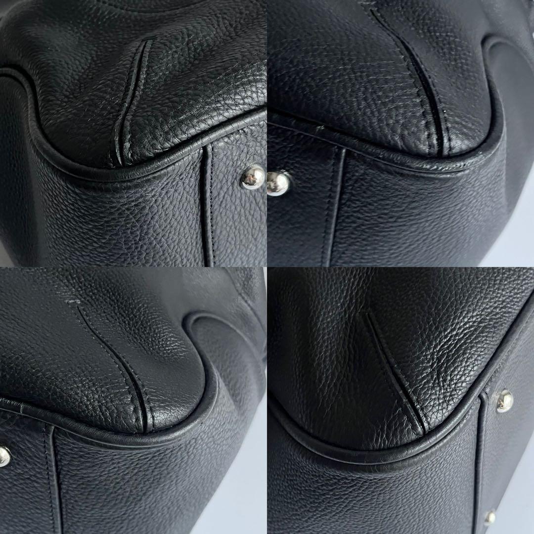 ✨未使用レベル✨　PELLE MORBIDA メイデンボヤージュ　バッグ　黒　L