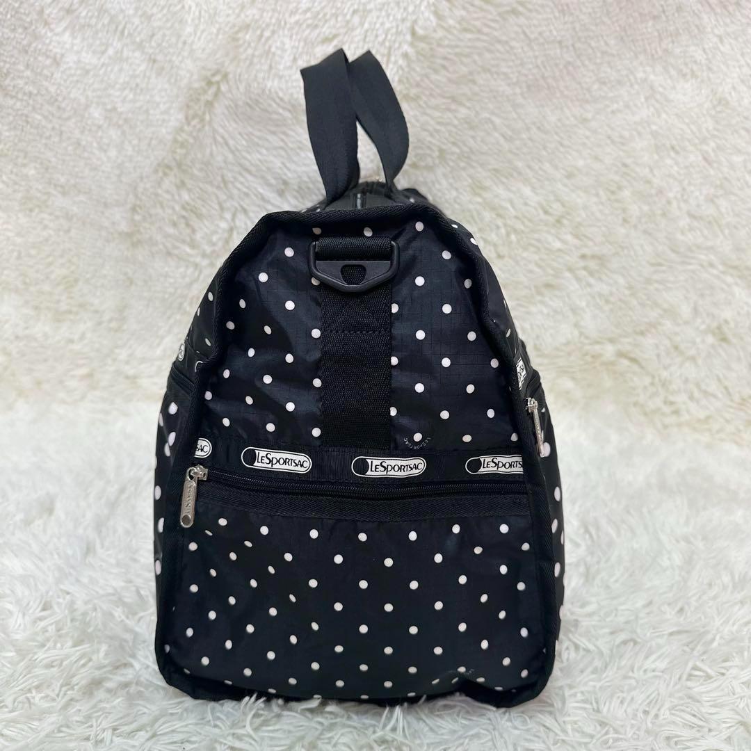 極美品 レスポートサック ボストンバッグ 2way 大容量 黒