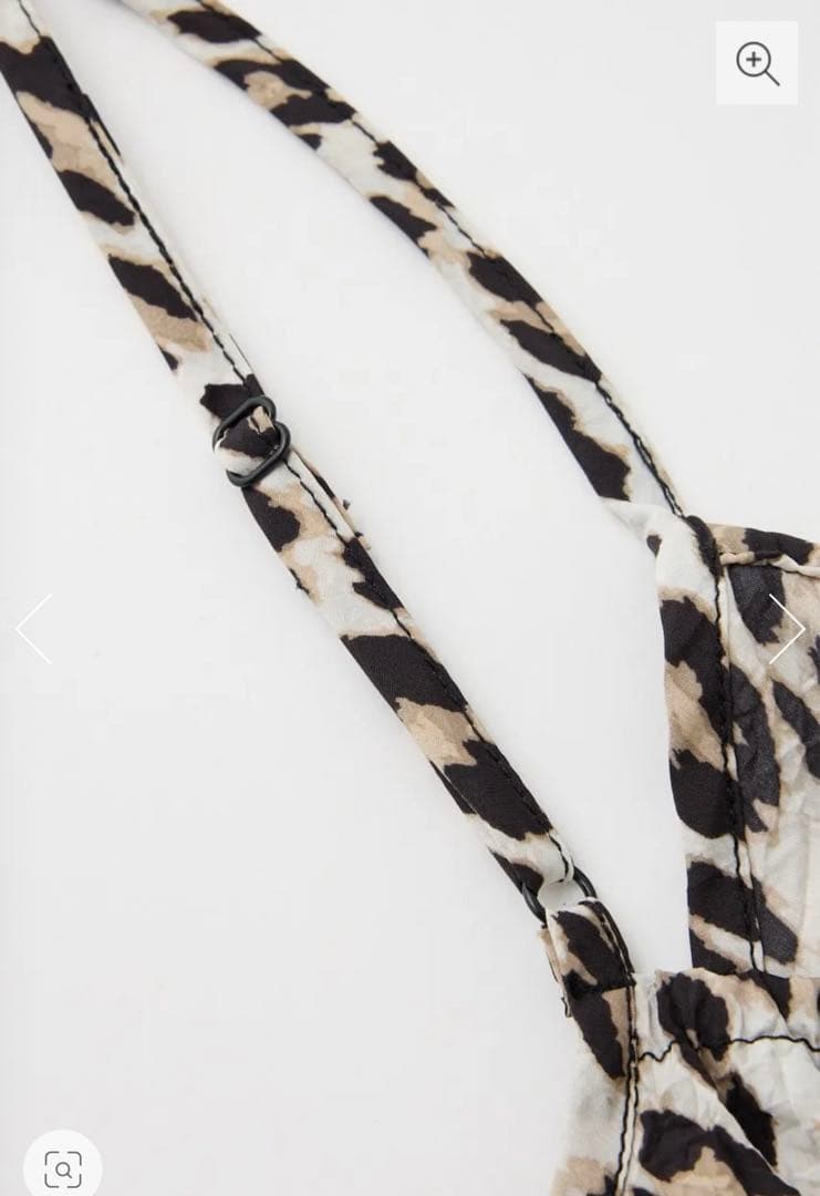 MOUSSY CRINKLED サテンキャミ