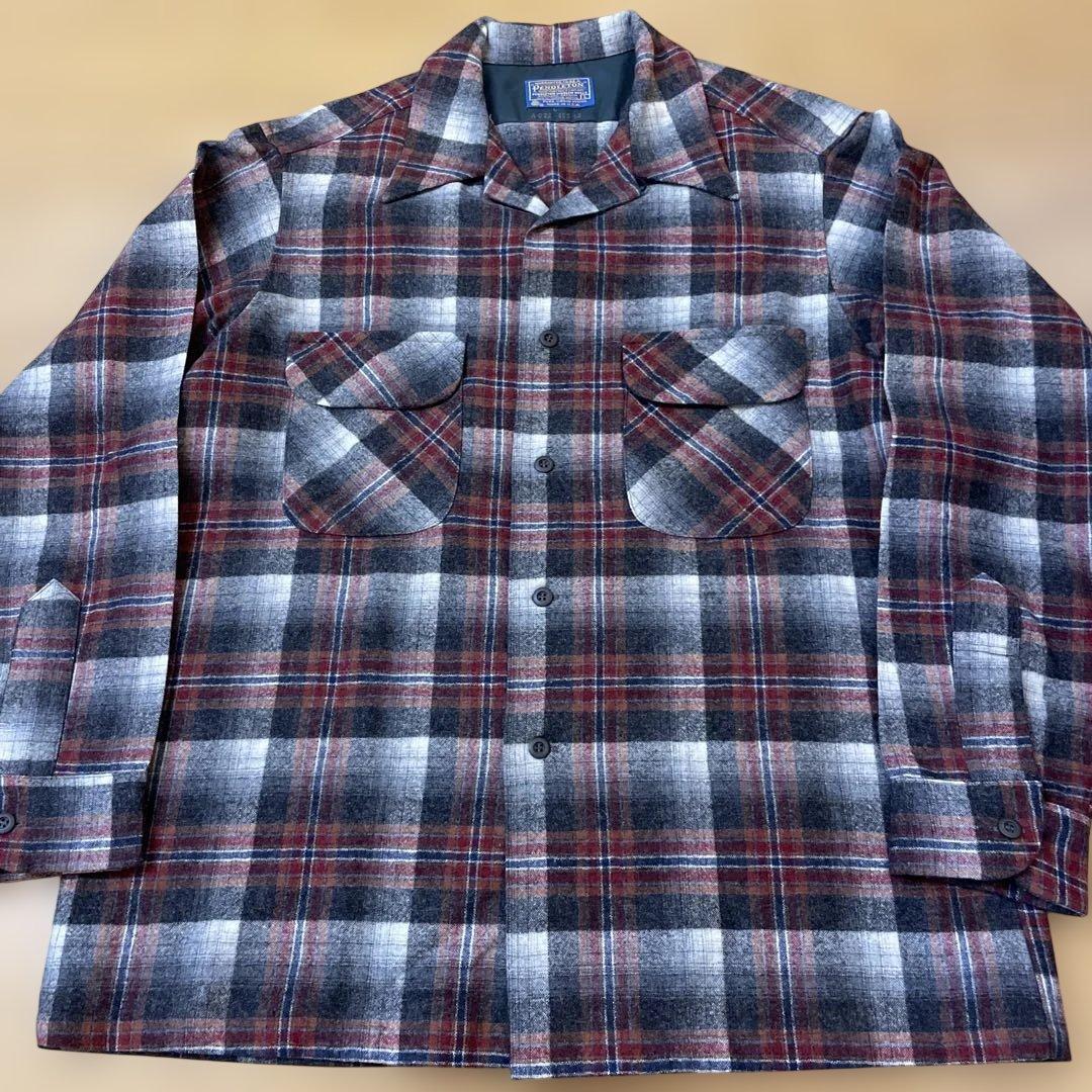 P*s様 デッド pendleton ウール ボードシャツ チェック USA製