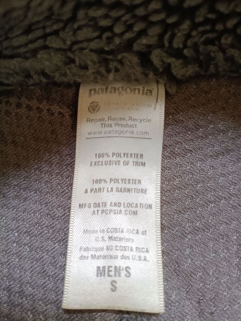 patagonia パタゴニア　フリース　レトロX ベスト　グレー美品