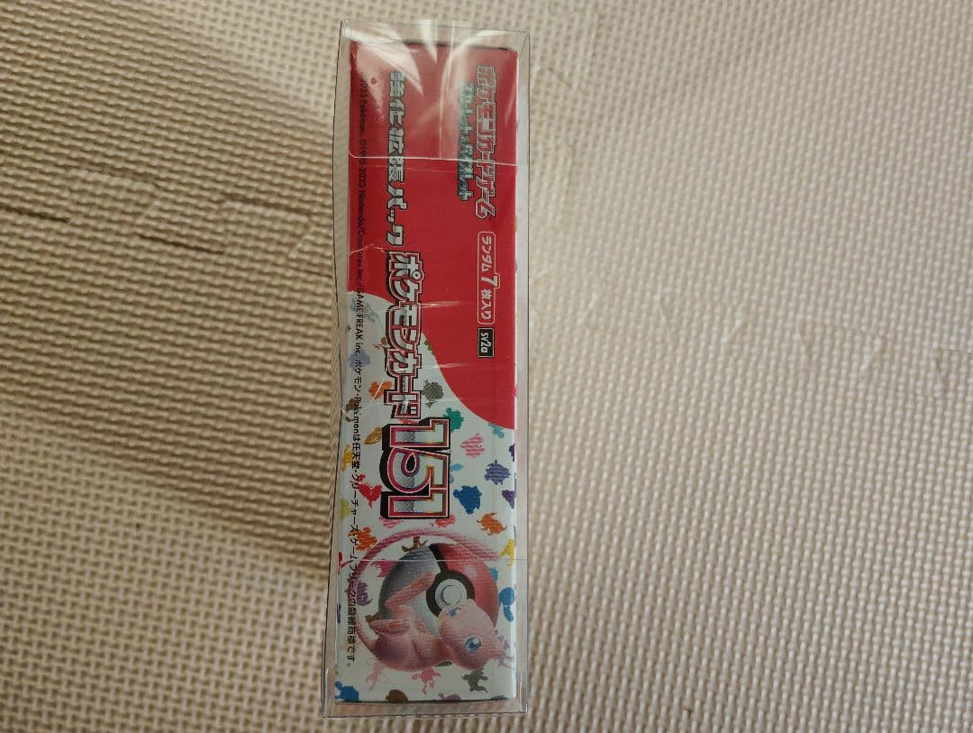 m*u様 ポケモンカード151 ボックス シュリンク付き ポケカ box 新品未