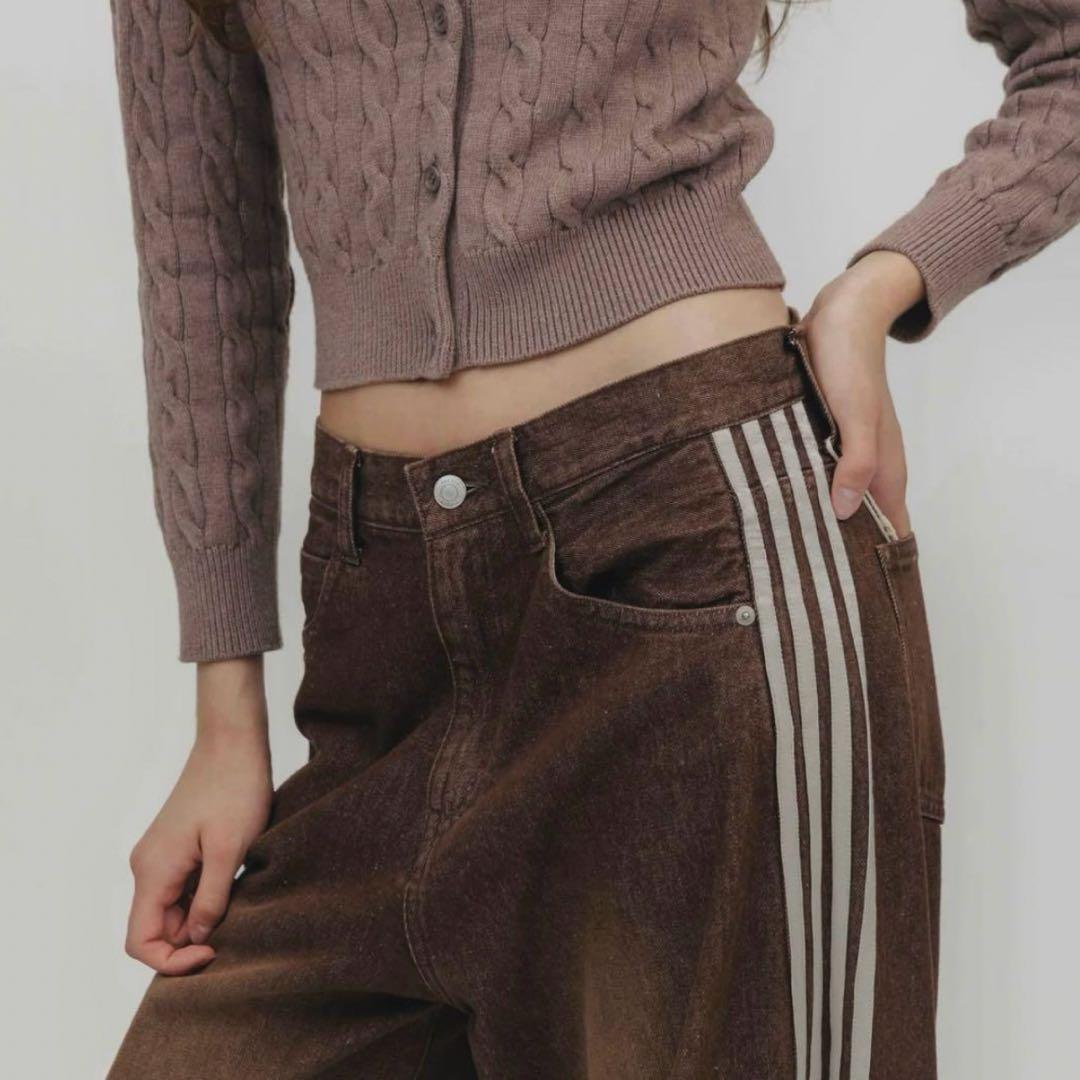 【新品】THE TOE EMIRATES TRACK DENIM PANTS