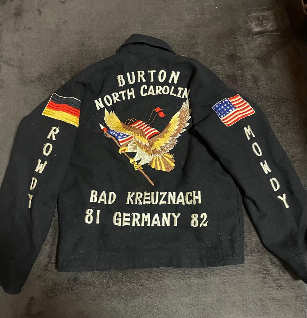 希少　短丈！80'sヴィンテージツアージャケット スーベニアジャケット