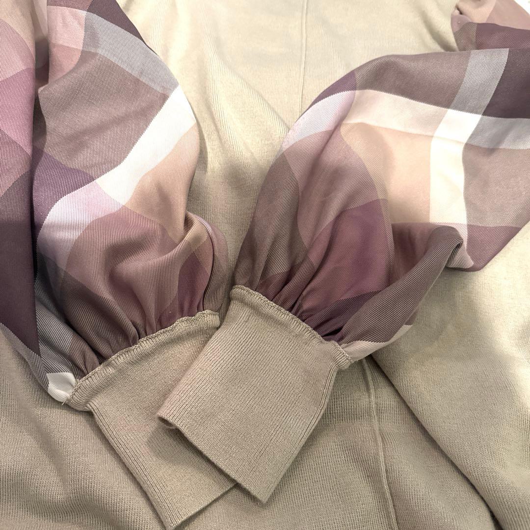 おかゆ様♡ お値下げ　バーバリーブルーレーベル　ワンピース未使用品サイズ36