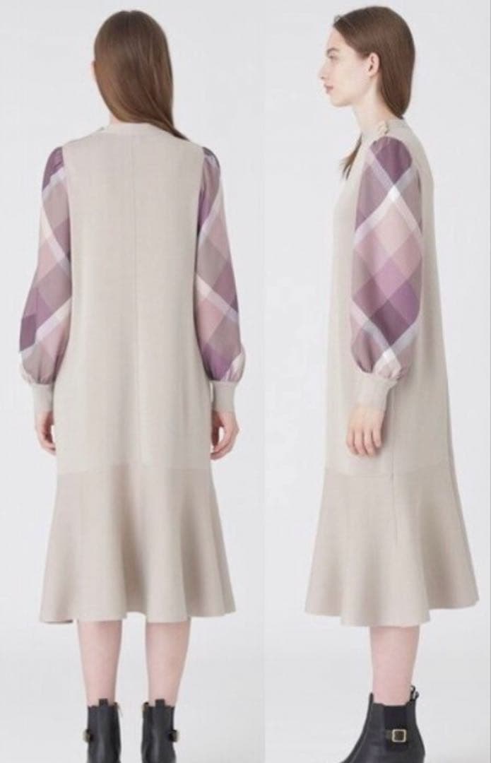 おかゆ様♡ お値下げ　バーバリーブルーレーベル　ワンピース未使用品サイズ36