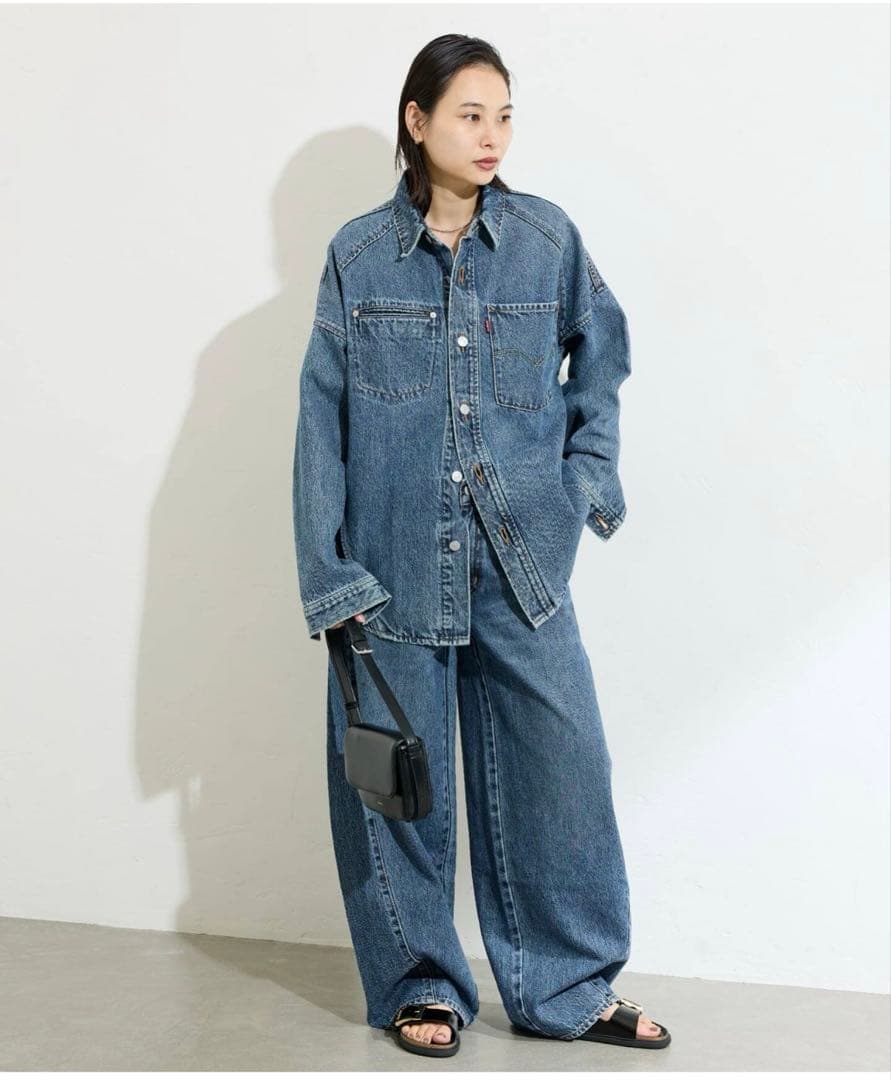 別注リーバイス ☆for JS SUPER BAGGY BARREL LONG