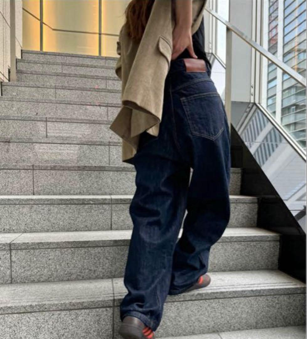 choice_cnl テーパードデニムパンツ