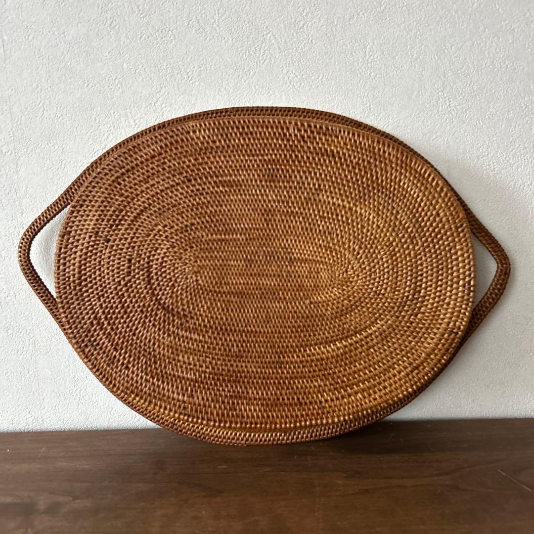 アタ&ラタン　まとめ売り　ティッシュカバー　プレート　　小物入れ　ボウル　トレー