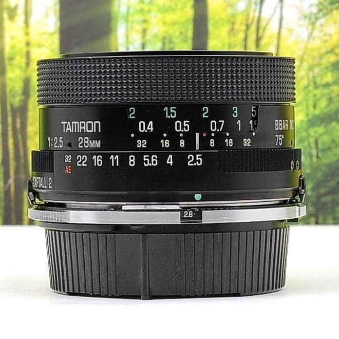 ニコン用タムロン 28mm F2.5(02B)☆オールドレンズ