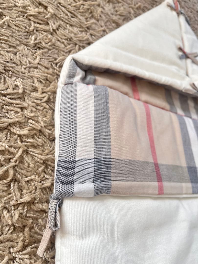 訳あり（シワ）バーバリー 中綿入おくるみ 新品タグ付 Buレギンスセット