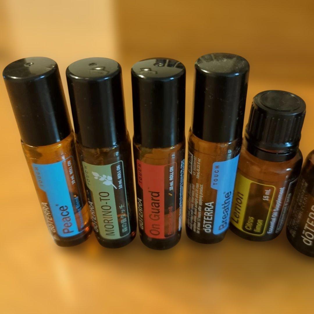 doTERRA 木箱50 エッセンシャルオイル　13本　ショッパー　　まとめ売り