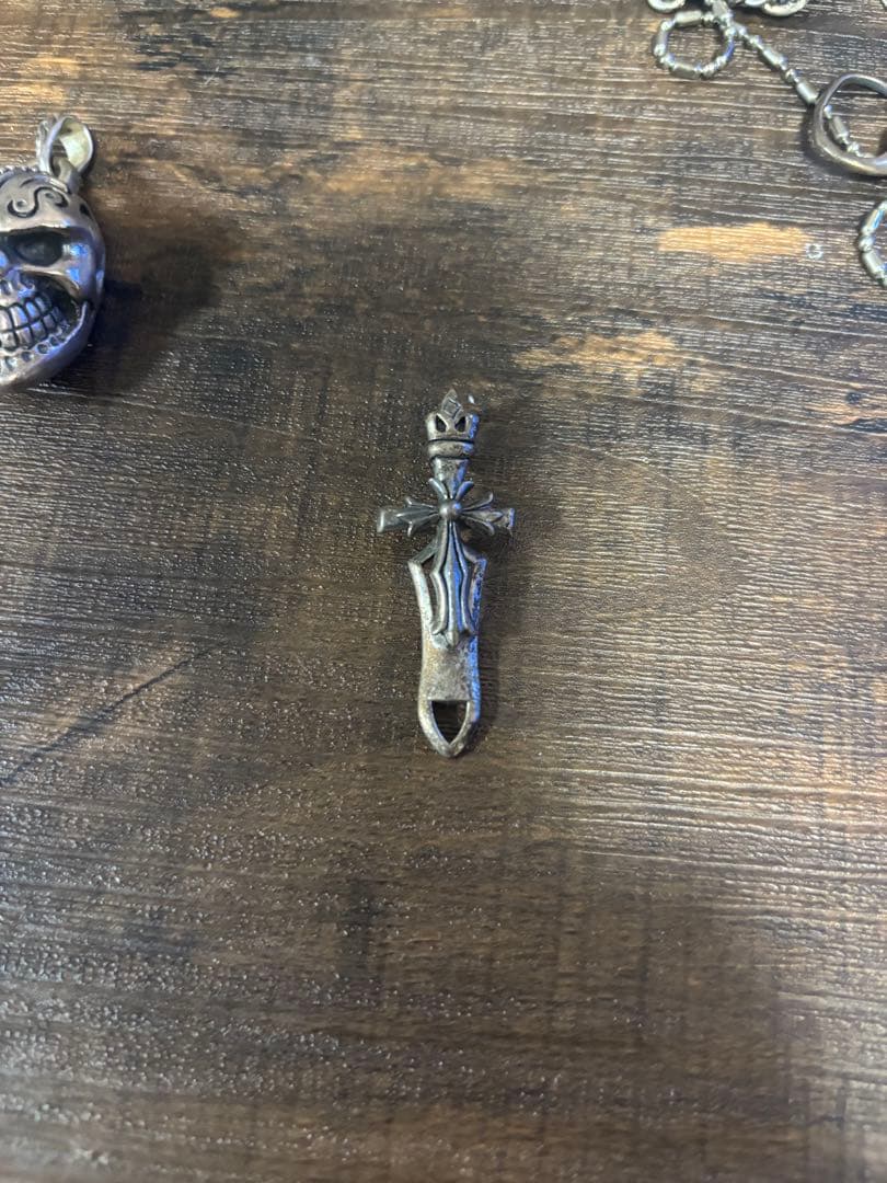 鬼*U様 スカルデザイン ネックレスとブレスレットと指輪とジッポセット