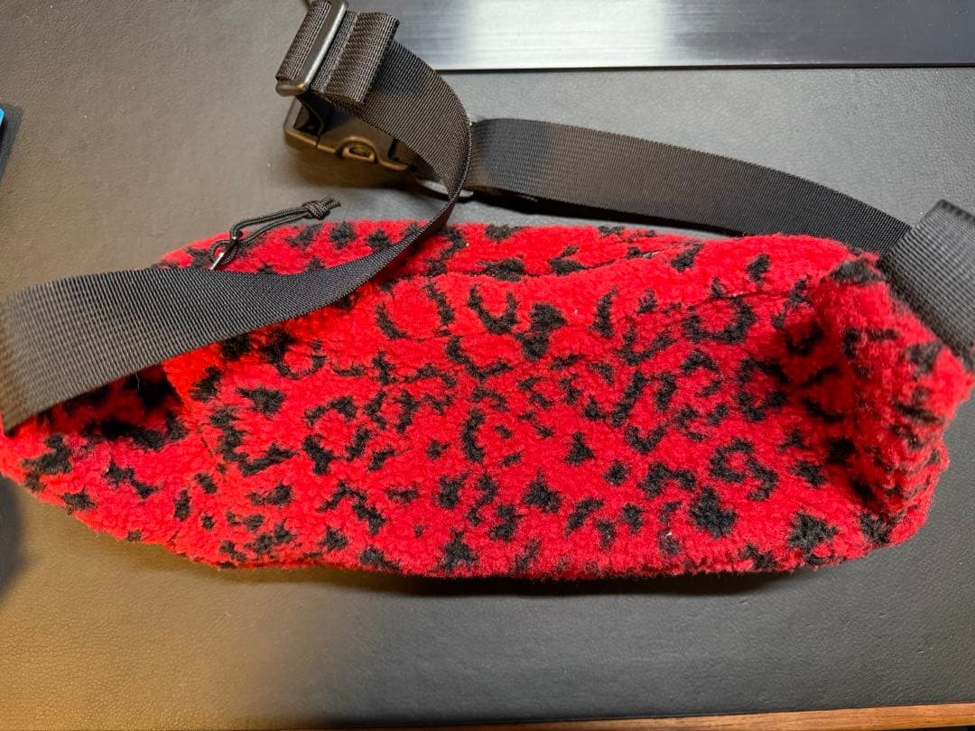 バッグ SUPREME 17AW Leopard Fleece Waist Bag