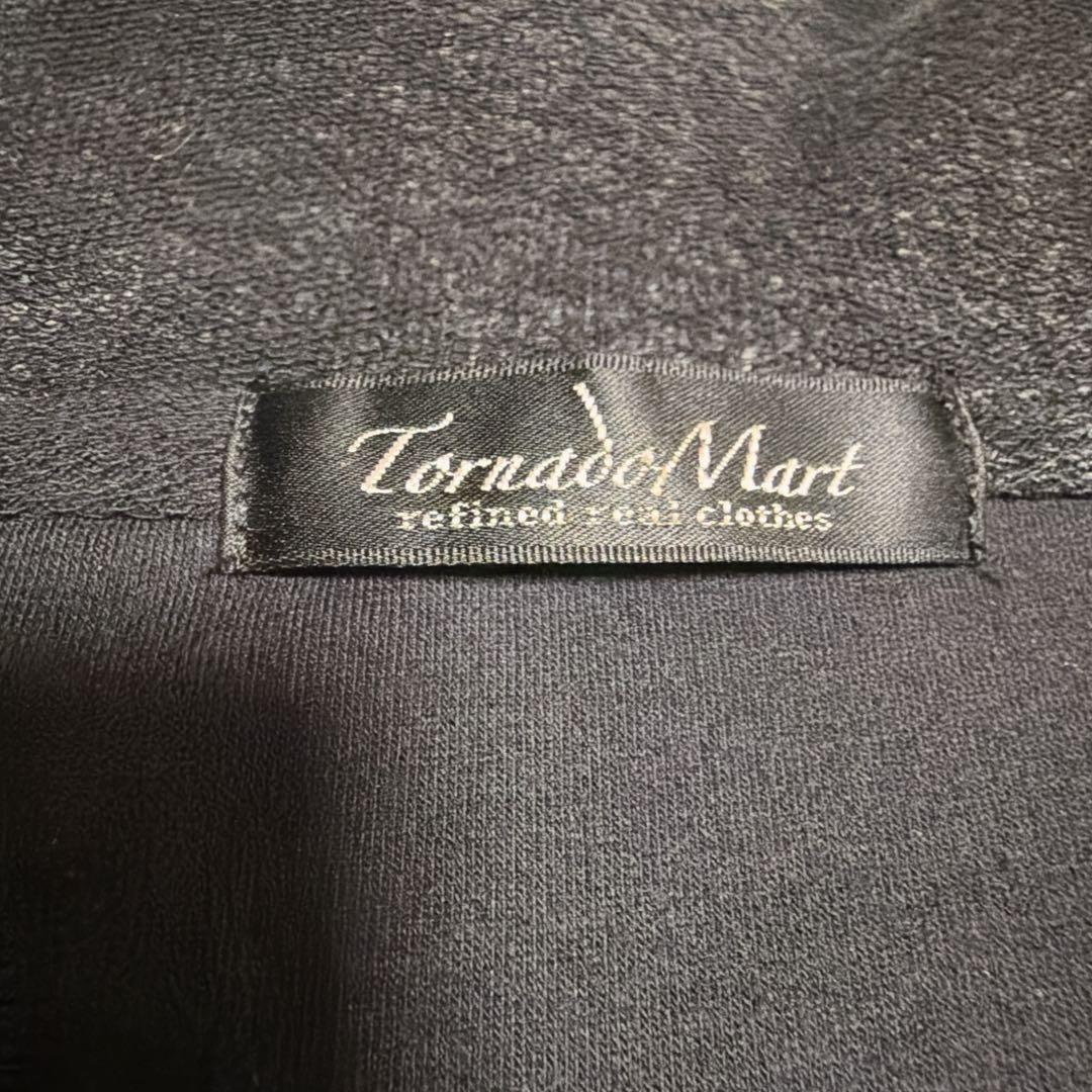 【色むら加工 ストレッチ】トルネードマート ジップアップジャケット フード付き