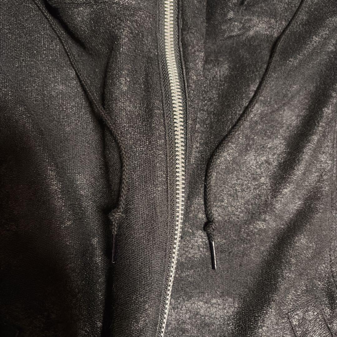 【色むら加工 ストレッチ】トルネードマート ジップアップジャケット フード付き