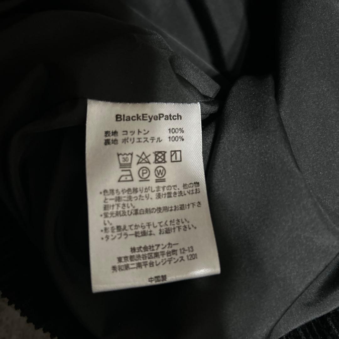 Black Eye Patch コーデュロイジャケット L ブラック