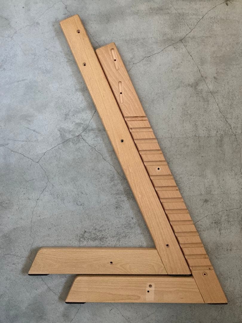 ストッケ　トリップトラップ　ナチュラル　ベビーセット付　S/N4