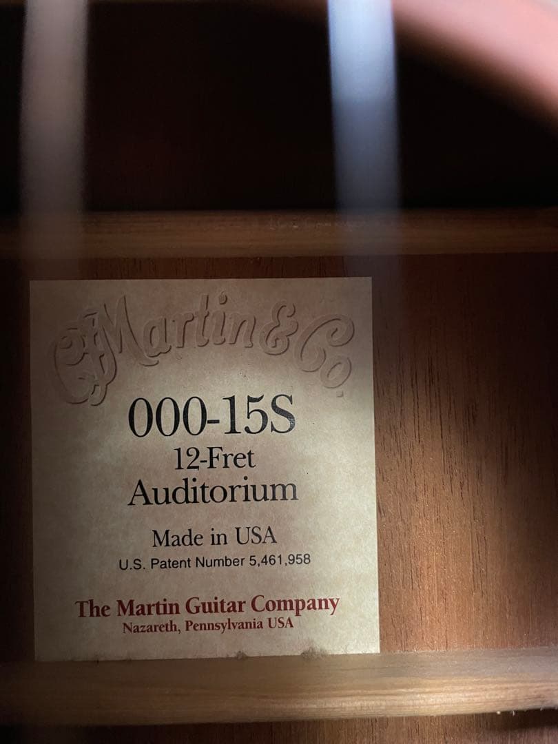 Martin OOO-15S アコースティックギター