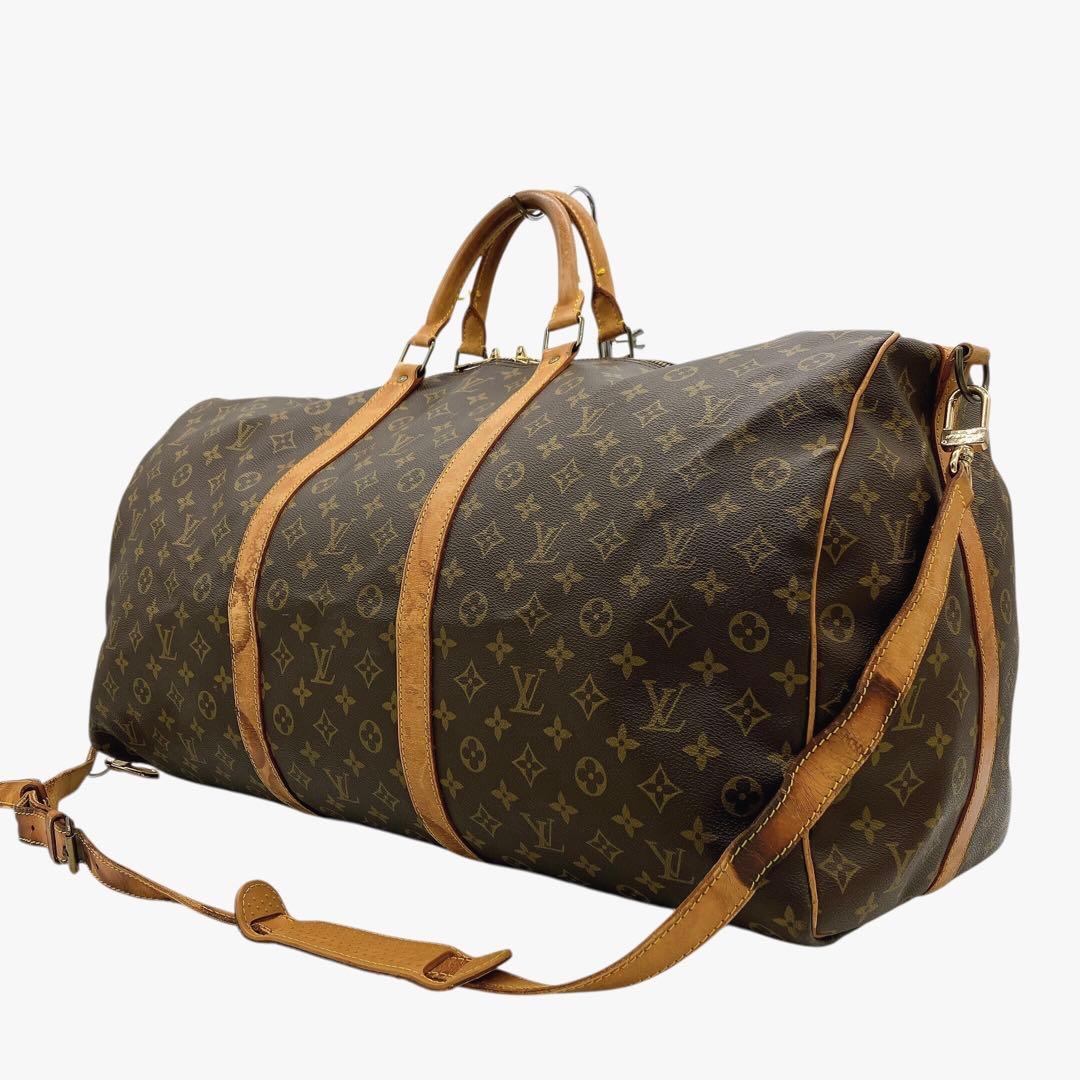 【LOUIS VUITTON】キーポル バンドリエール60 モノグラム　旅行鞄