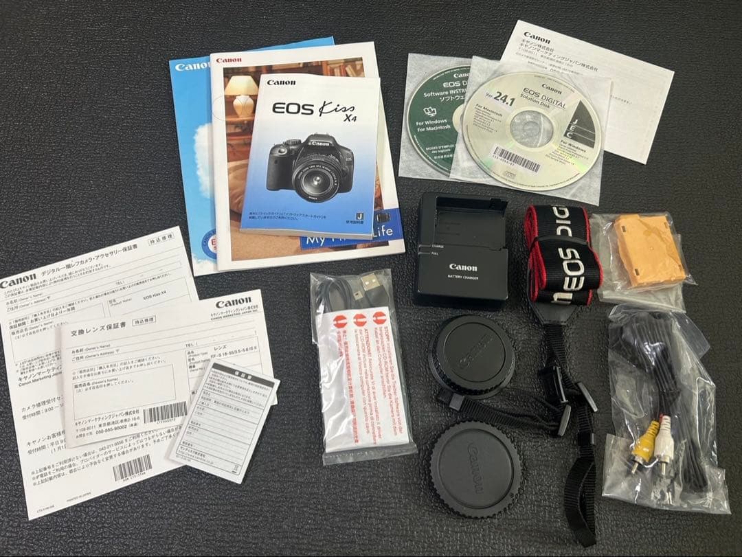 動作美品　Canon EOSKissX4 Lkit 付属あり