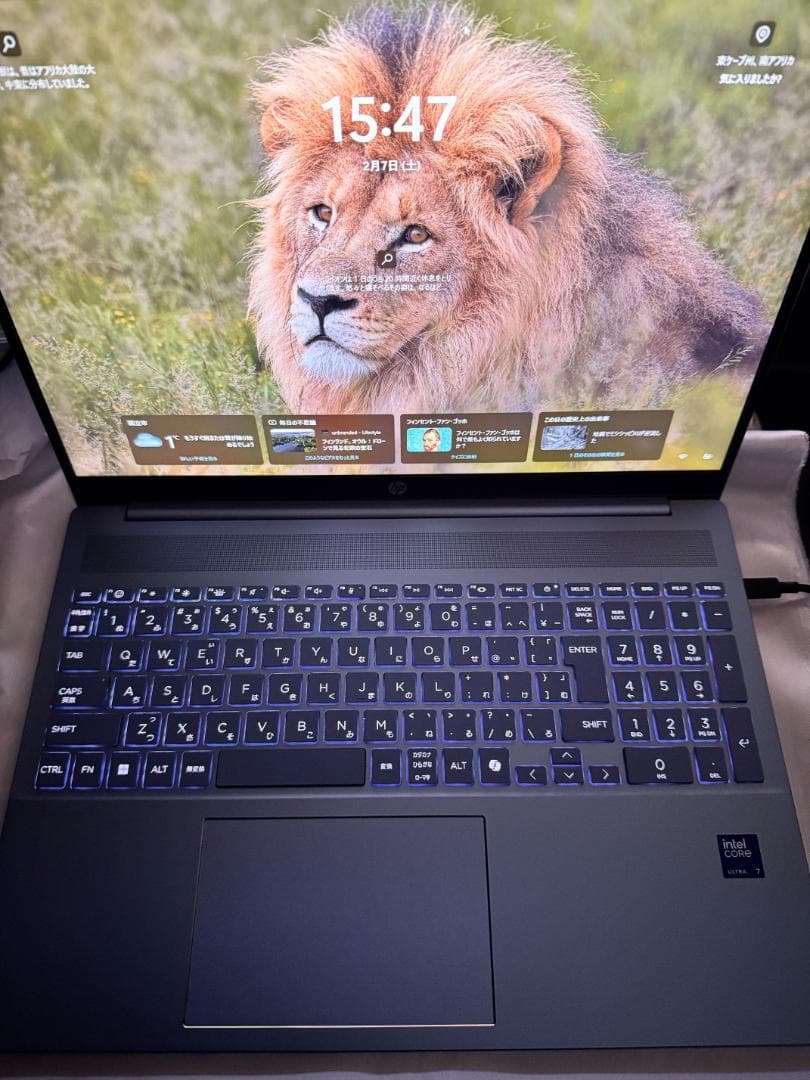 HP AI OmniBook 16　インチ／Ultra 7 255U／32GB