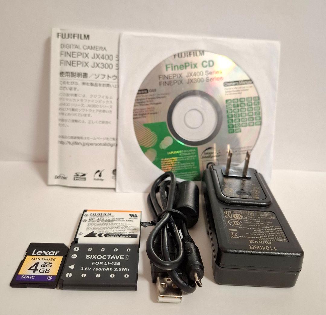 富士フィルム FUJIFILM FINEPIX JX400 デジタルカメラ