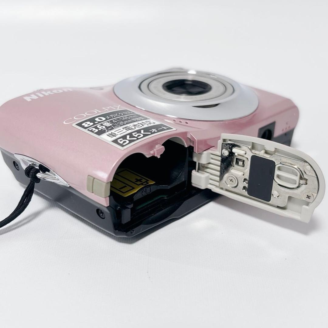 Nikon COOLPIX L21 ピンク 乾電池式 単三電池 美品 動作確認済