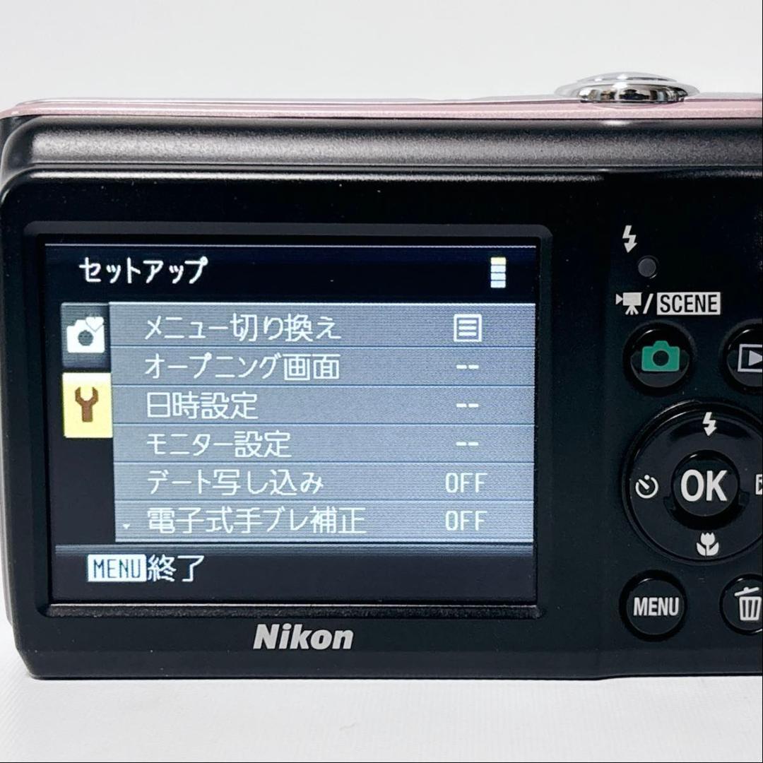 Nikon COOLPIX L21 ピンク 乾電池式 単三電池 美品 動作確認済