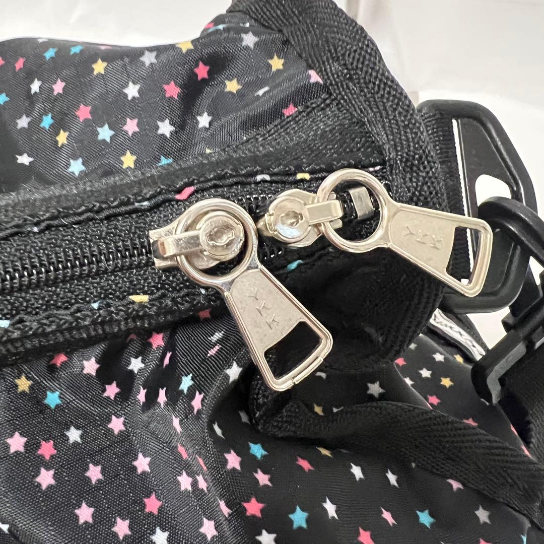 レスポートサック　ボストンバッグ　星柄　2way　ラージウィークエンダー　鍵付き