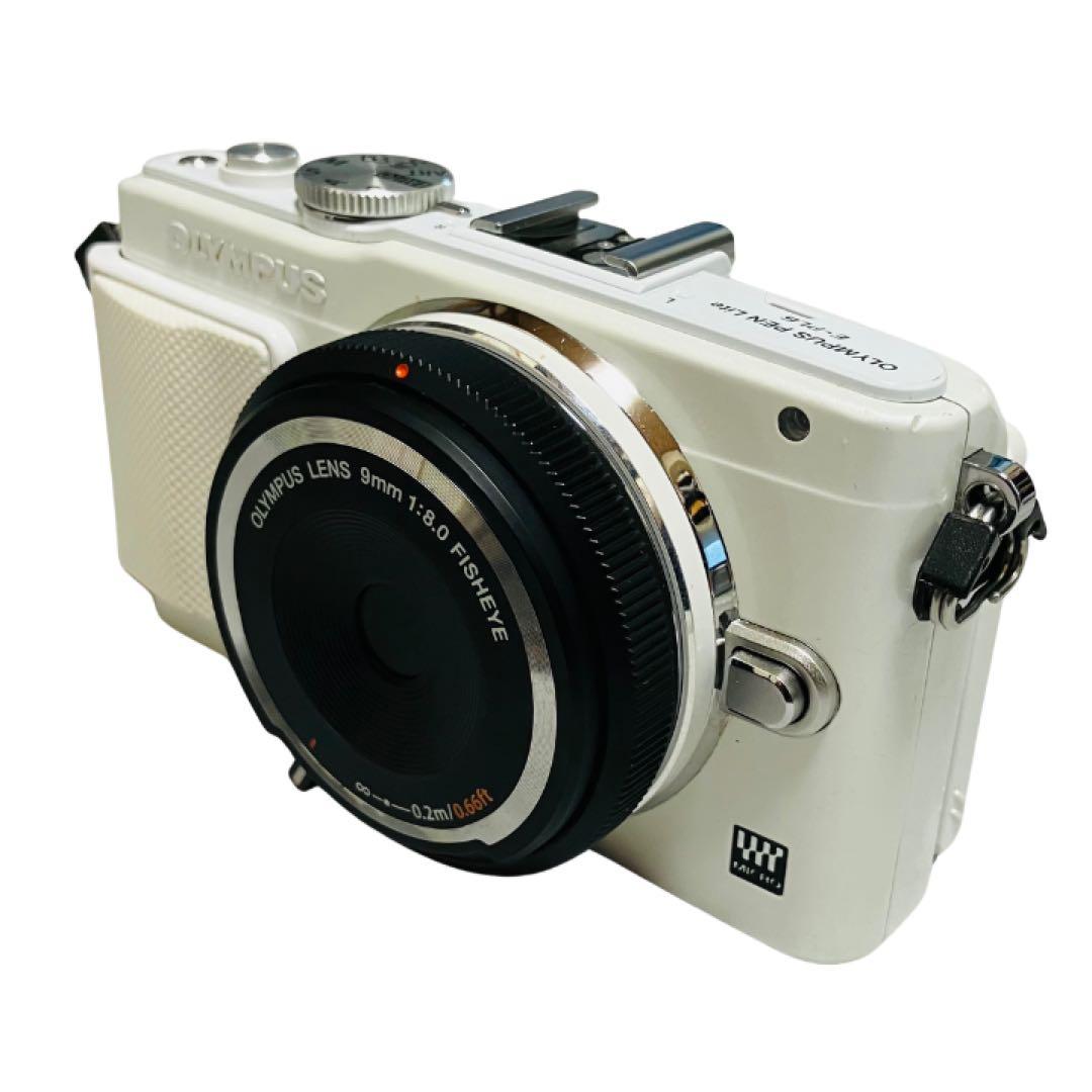 OLYMPUS PEN Lite E-PL6 ホワイト　ダブルズームキット
