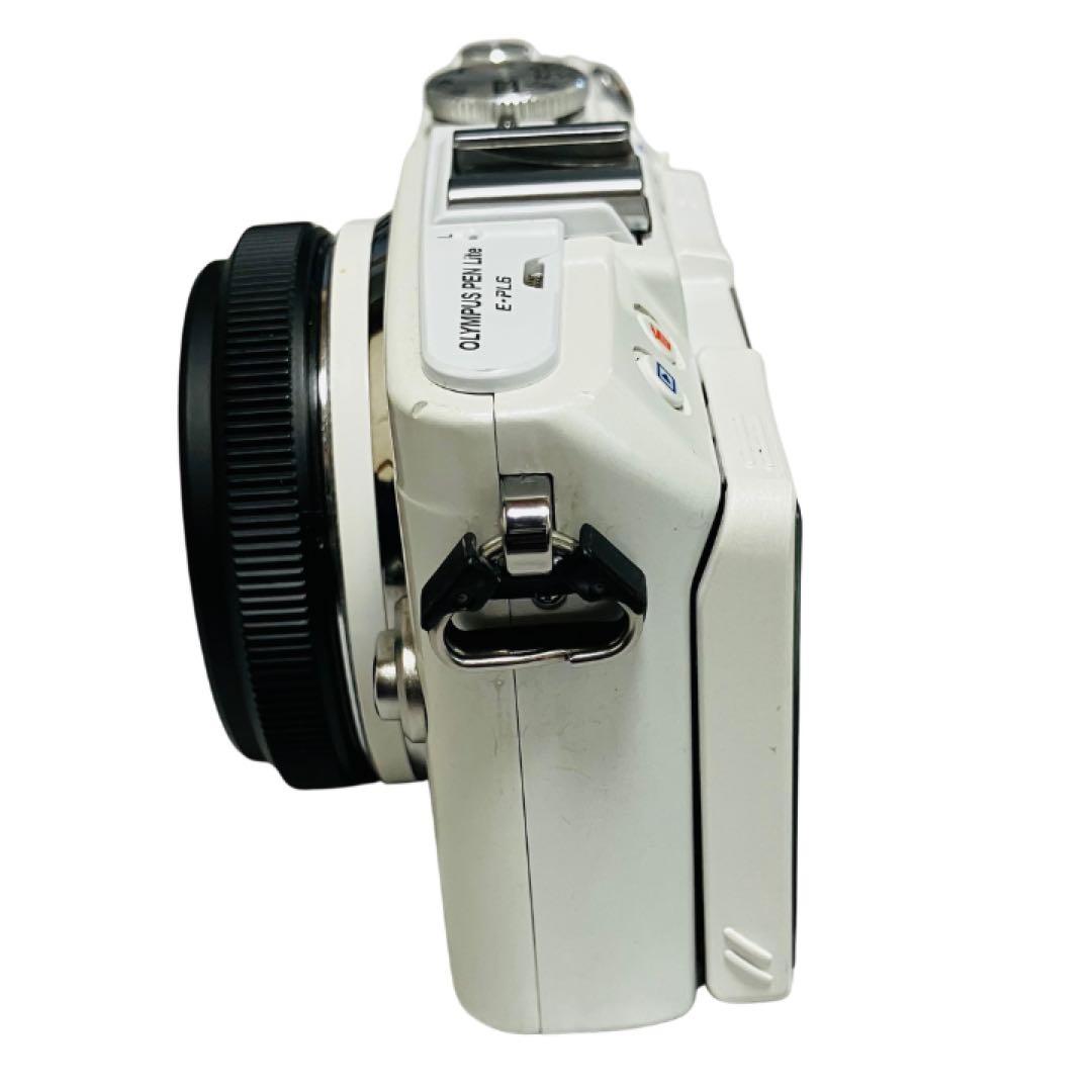 OLYMPUS PEN Lite E-PL6 ホワイト　ダブルズームキット