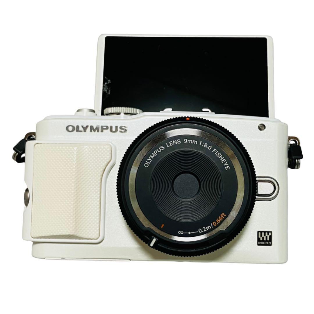 OLYMPUS PEN Lite E-PL6 ホワイト　ダブルズームキット