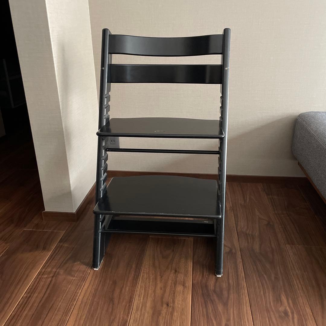 STOKKE ストッケ トリップトラップ チェア ブラック シリアルNo.3