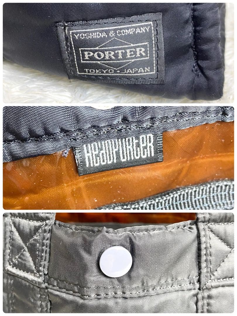美品　廃盤　ヘッドポーター　タンカー　トートバッグ　ハンドバッグ　藤原ヒロシ